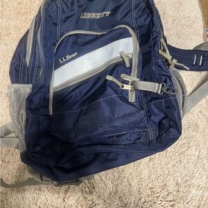 L.L. Bean Navy Blue Backpack